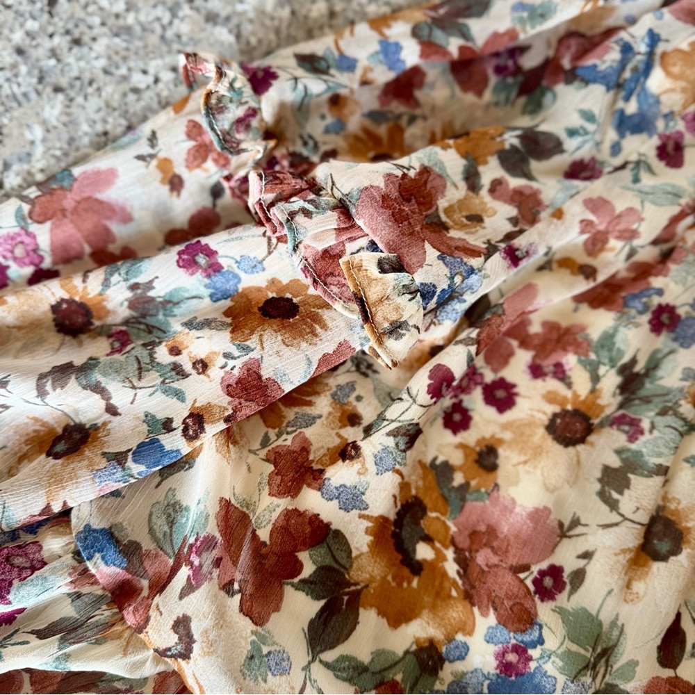 Bonnie Jean Floral Kids Dress - Multicolor - Picture 5 of 11